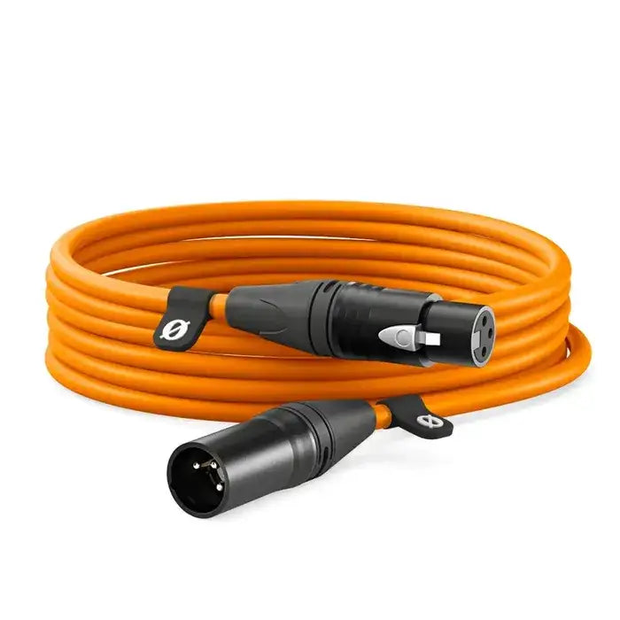 Rode XLR cable, orange, 3 metres
