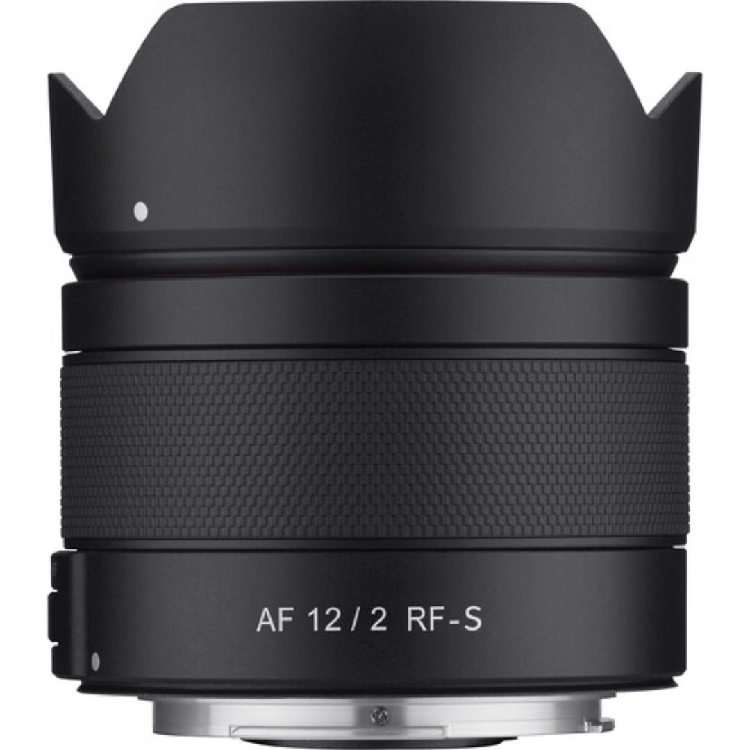 Samyang 12mm F2.0 AutoFocus RF-S APS-C lens for Canon RF-S mount