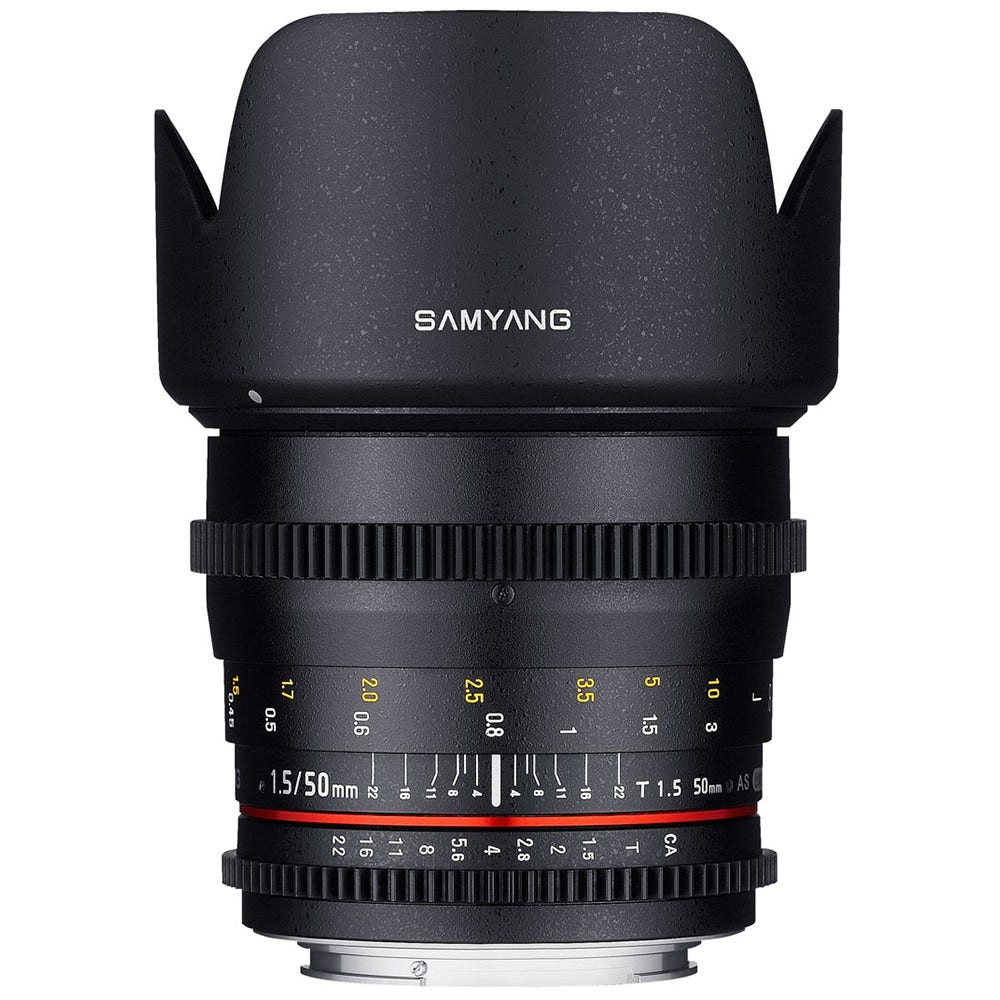 Samyang 50mm T1.5 VDSLR UMC II Nikon Full Frame Lens - additional product view