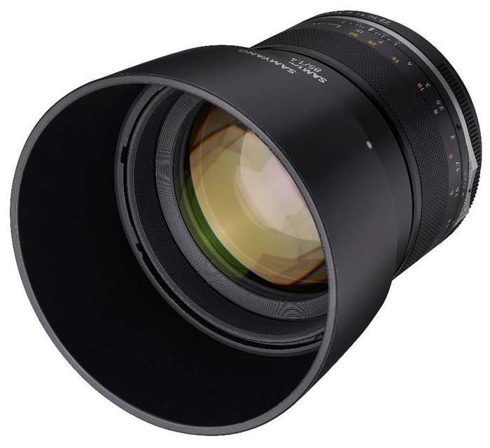Samyang 85mm f/1.4 MK2 UMC II lens, Nikon AE Full Frame mount