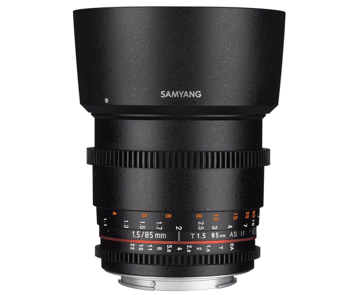 Samyang 85mm T1.5 VDSLR UMC II CINE - Canon EF Full Frame - additional product view