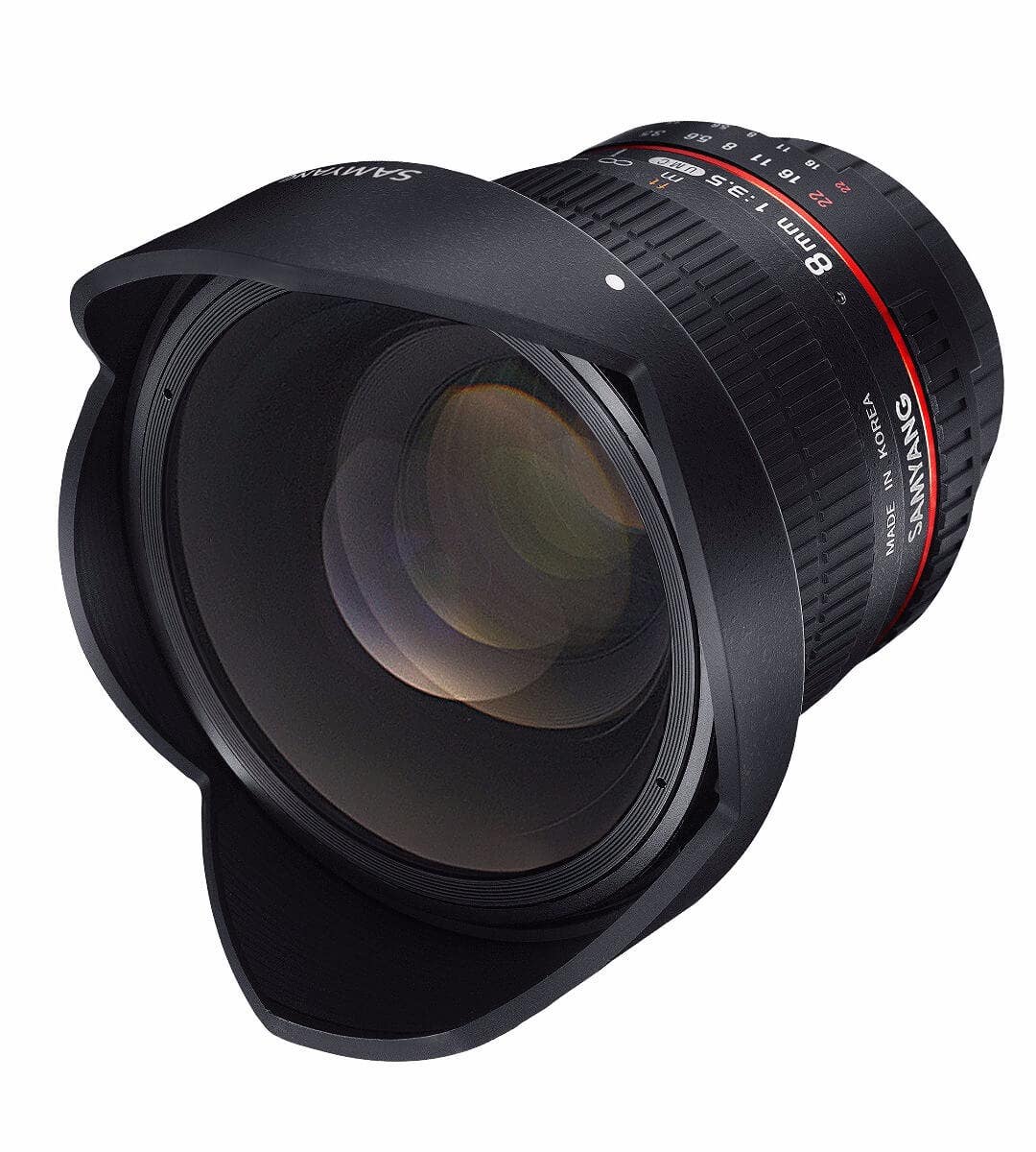 Samyang 8mm f/3.5 Fisheye UMC II - Canon EF APS-C - additional product view