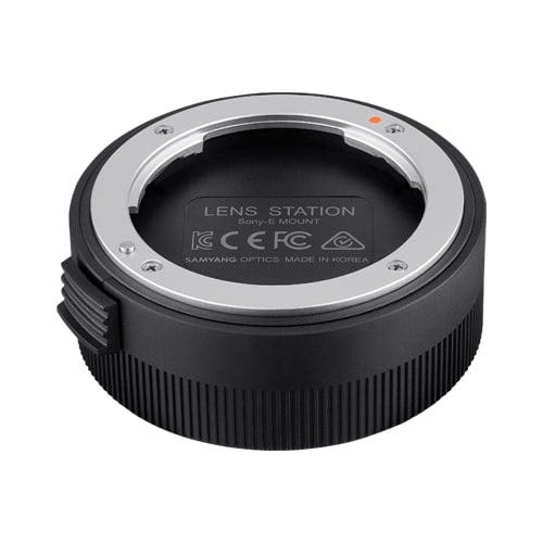 Samyang Lens Station for Sony FE lenses.
