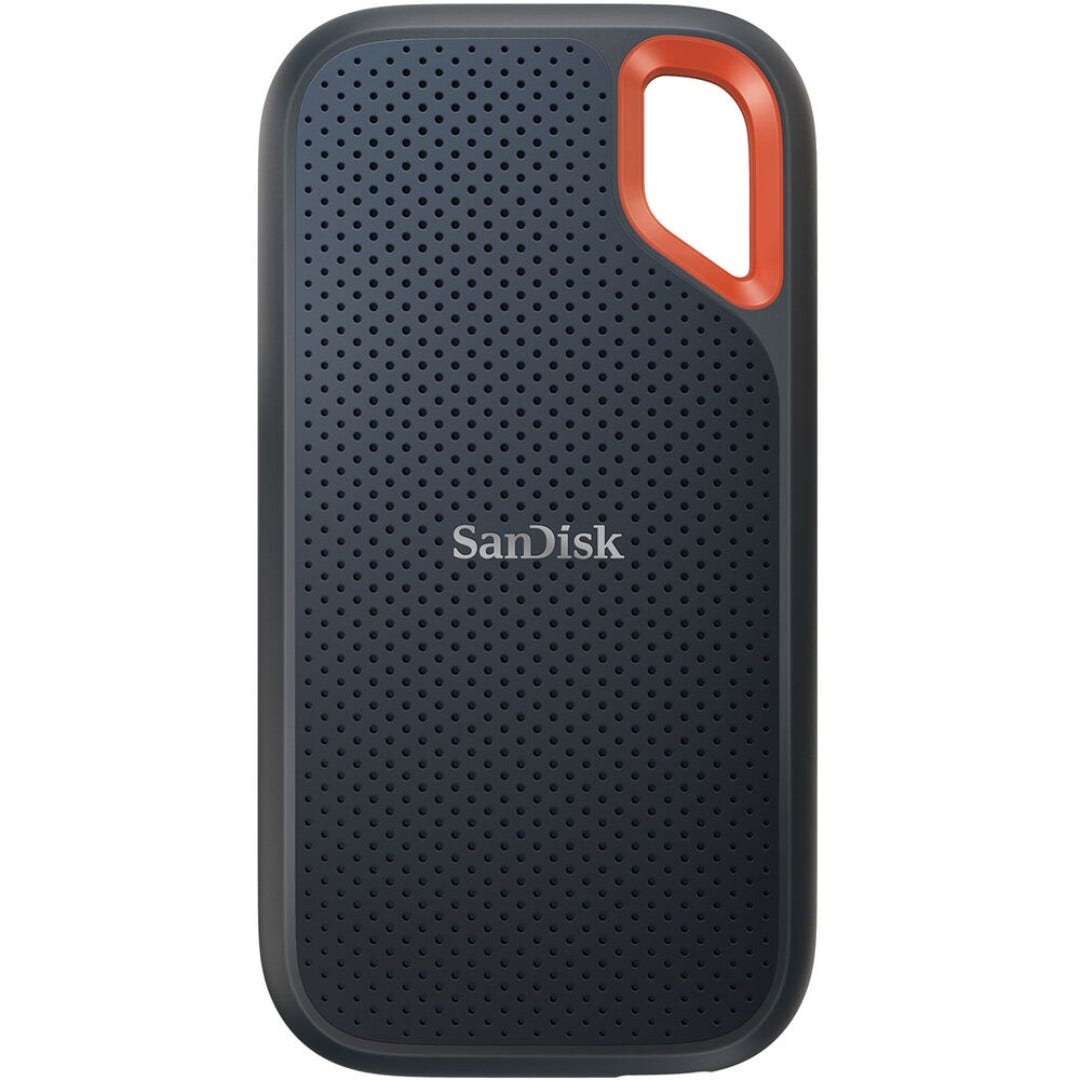 SanDisk Extreme Portable SSD 4TB with Type C and Type A connectors.
