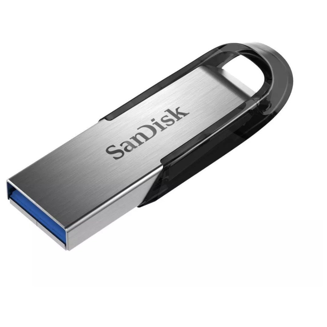 SanDisk Ultra Flair USB 3.0 64GB flash drive.