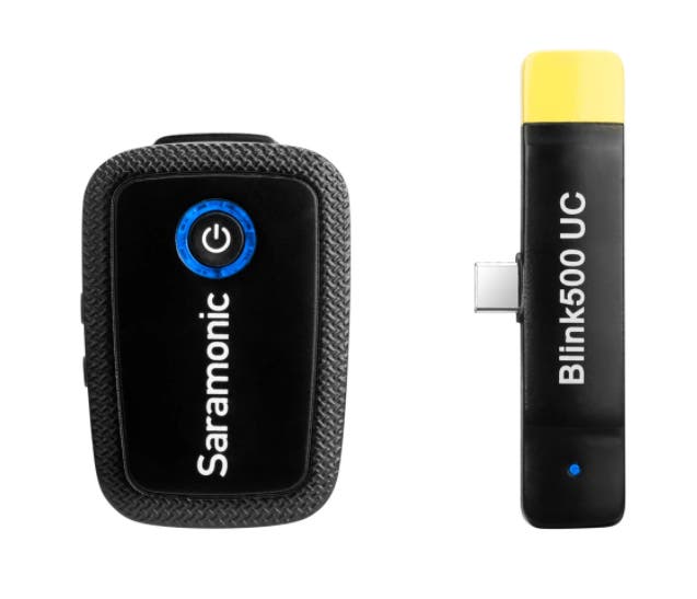 Saramonic Blink 500 B5 wireless lav mic system for USB-C