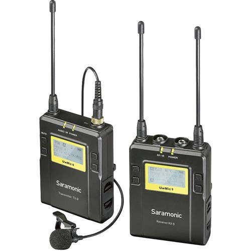 Saramonic UwMic9 wireless lavalier mic system