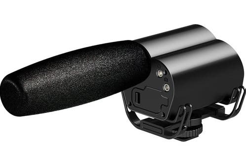 Saramonic Vmic Recorder microphone with LCD monitor