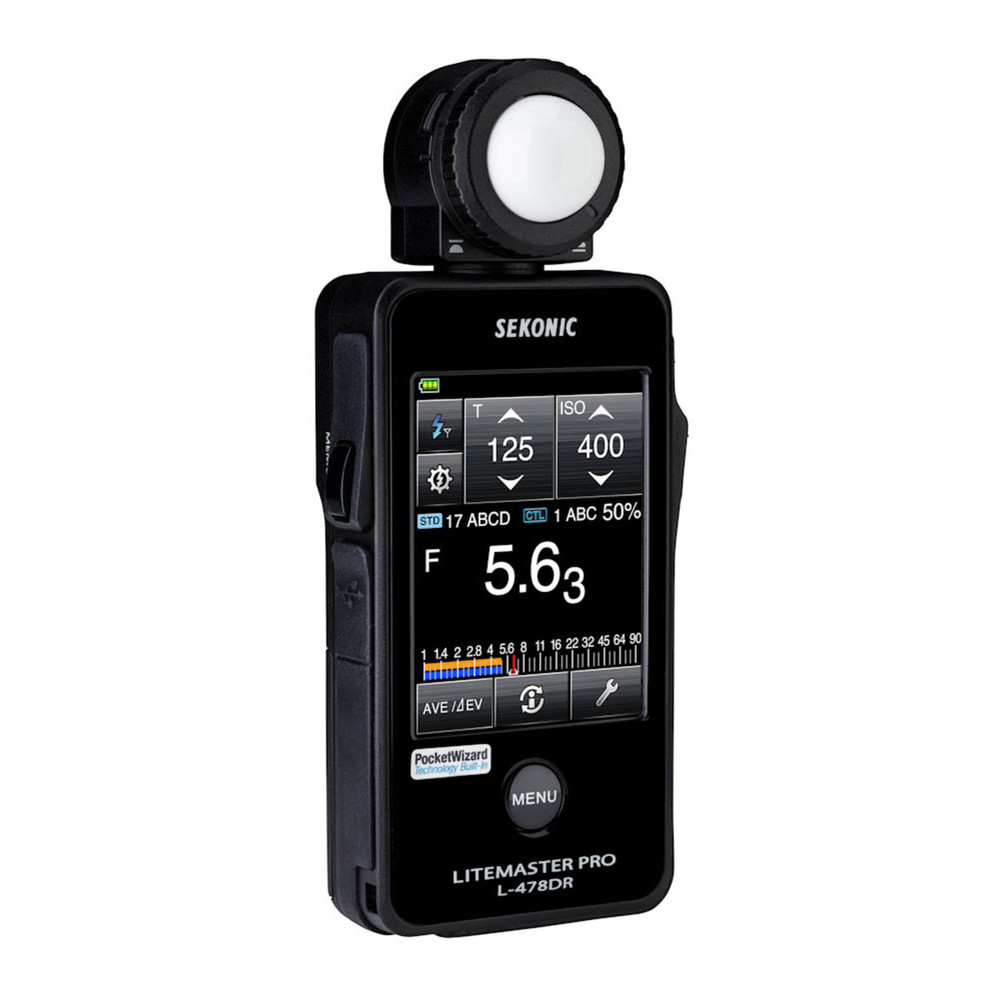 Sekonic LiteMaster Pro L-478DR Light Meter - Pocketwizard - additional product view