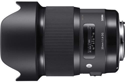 Sigma 20mm f/1.4 DG HSM Art Series lens for Sony E mount