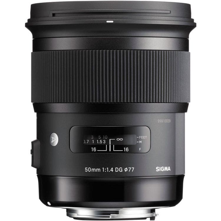 Sigma 50mm f/1.4 DG HSM Art Series Lens - Nikon - additional product view