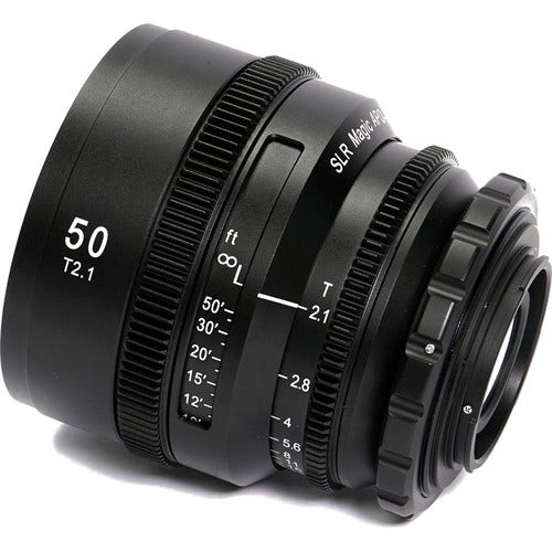 SLR Magic APO HyperPrime CINE 50mm T2.1 lens, Canon EF mount