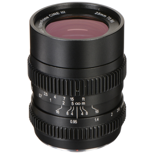 SLR Magic HyperPrime CINE 25mm T0.95 (III) cine prime lens, Micro Four Thirds mount