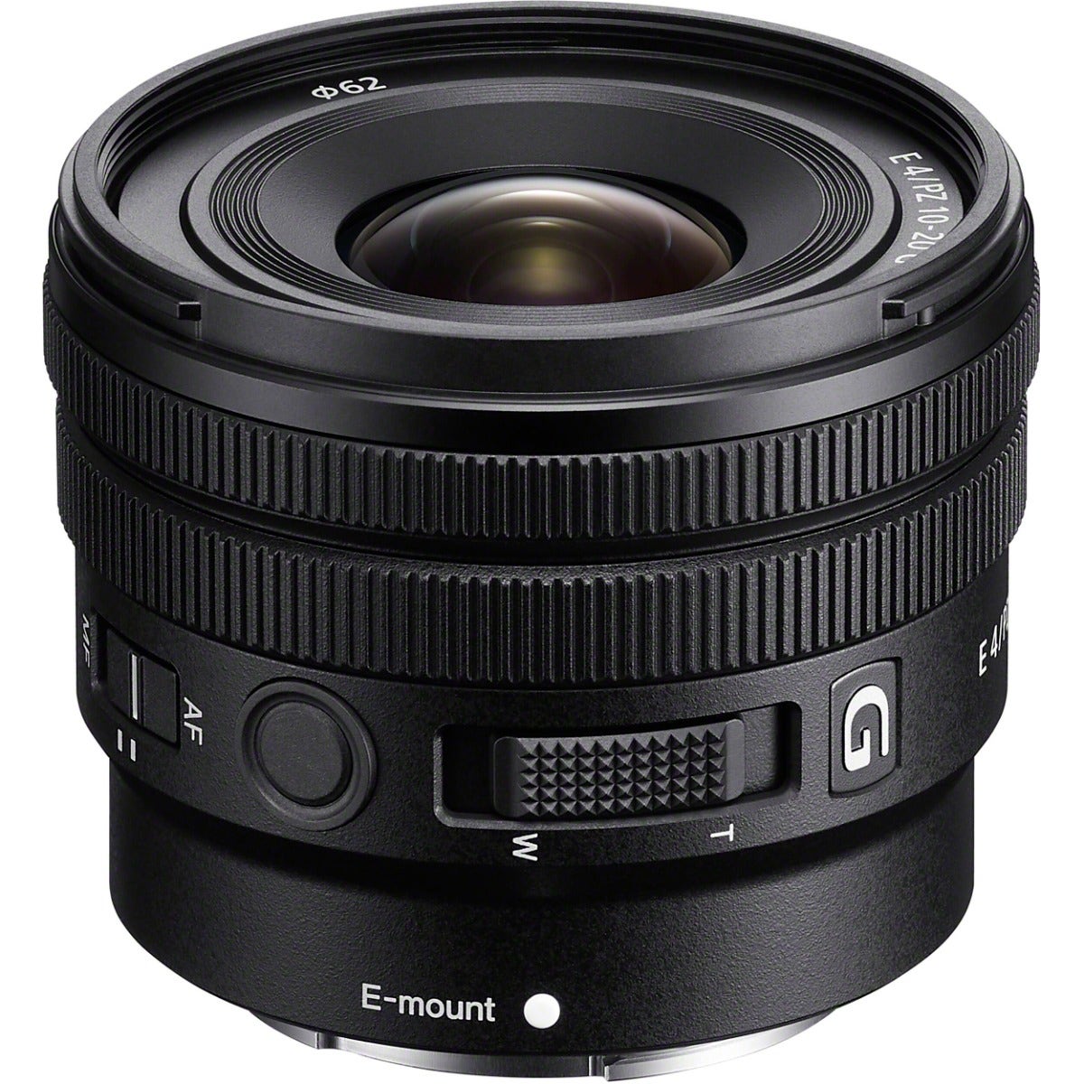 Sony 10-20mm f/4 G wide angle zoom lens.