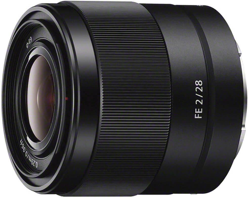 Sony 28mm f/2 Wide Angle Lens, FE Mount