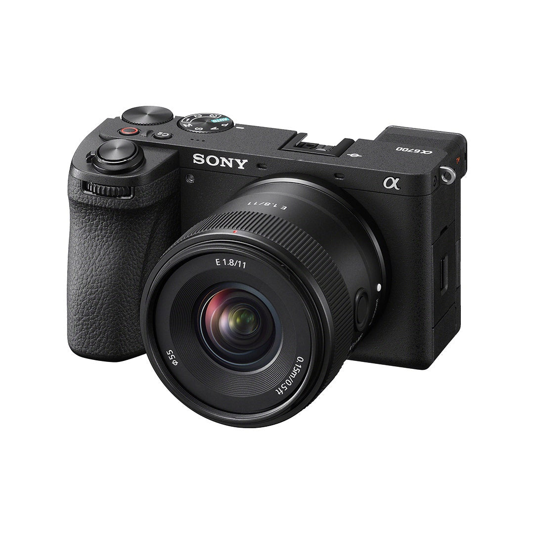 Sony A6700 Body w/Sony 11mm f/1.8 Lens Black Compact System Camera - additional product view