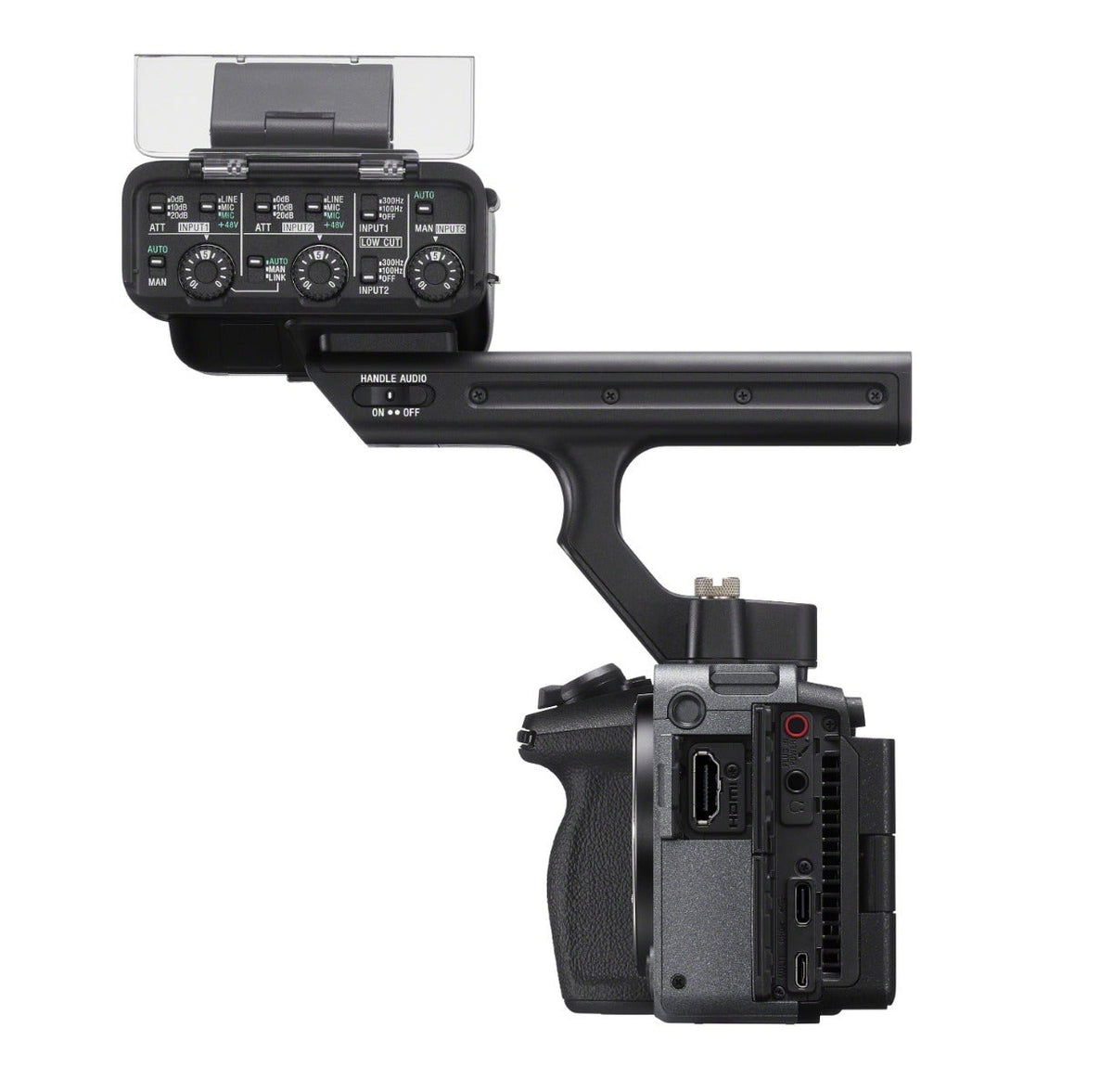 Sony Cinema Line FX30 APS-C E-Mount Video Camera with handle
