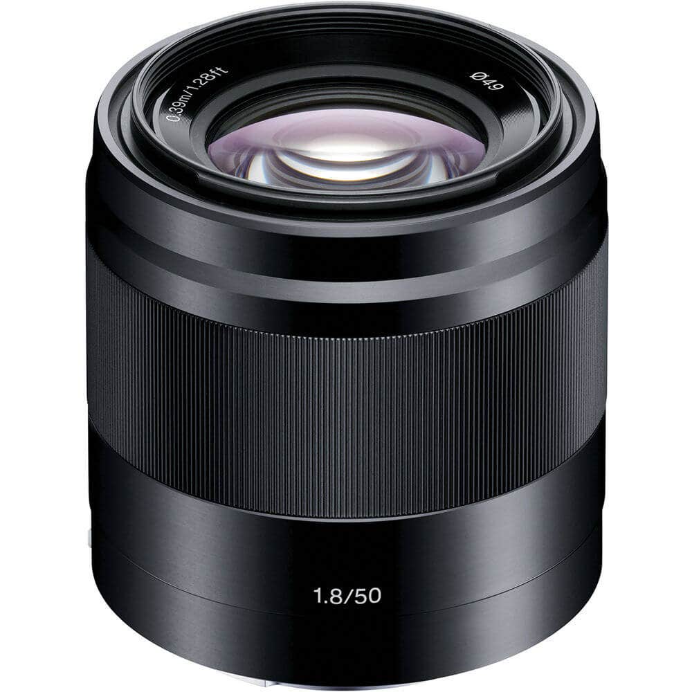 Sony E 50mm f/1.8 Black OSS Portrait Lens - additional product view