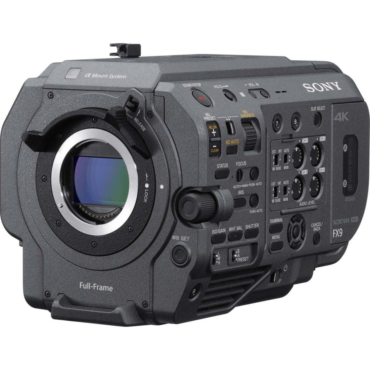 Sony PXW-FX9 XDCAM 6K full frame video camera body