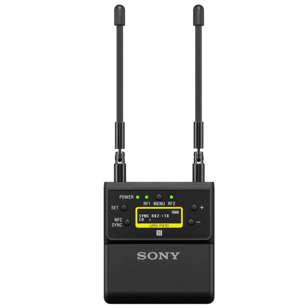 Sony UWP-D27CE42 2 Person Camera Mount Wireless Omni Lavalier Microphone System - additional product view