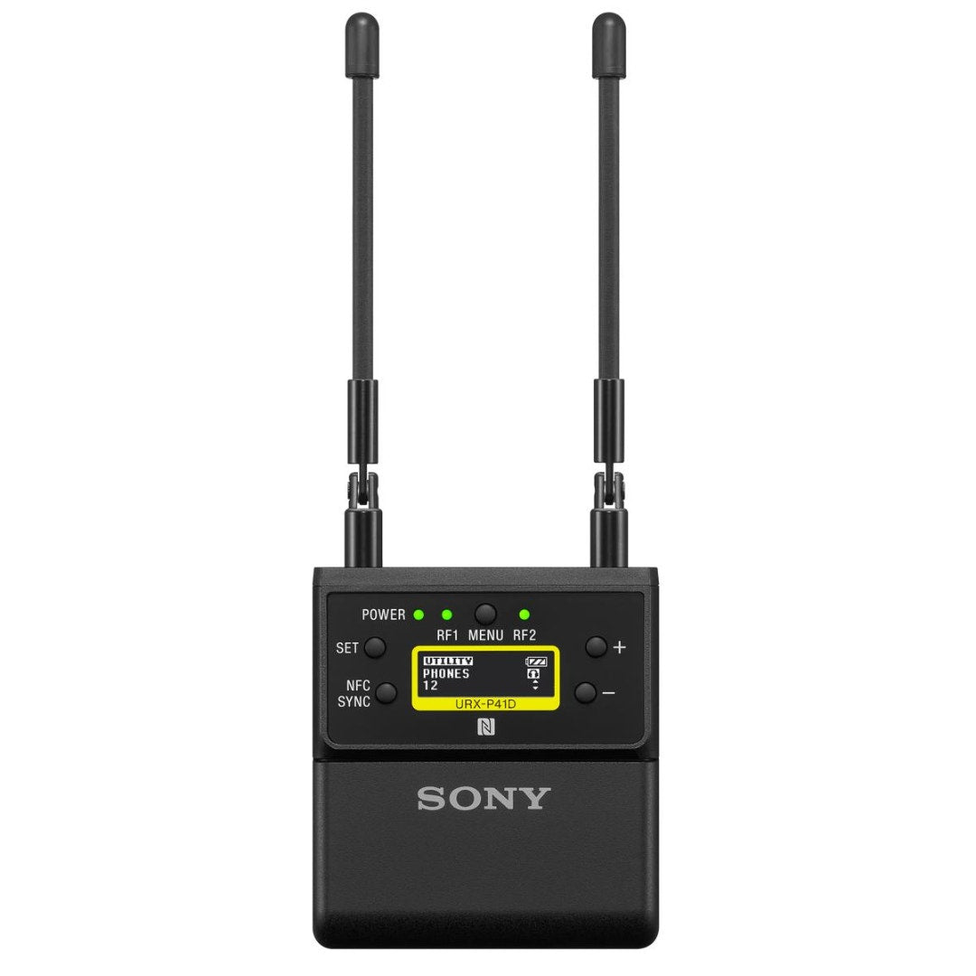 Sony UWP-D27CE42 2 Person Camera Mount Wireless Omni Lavalier Microphone System - additional product view