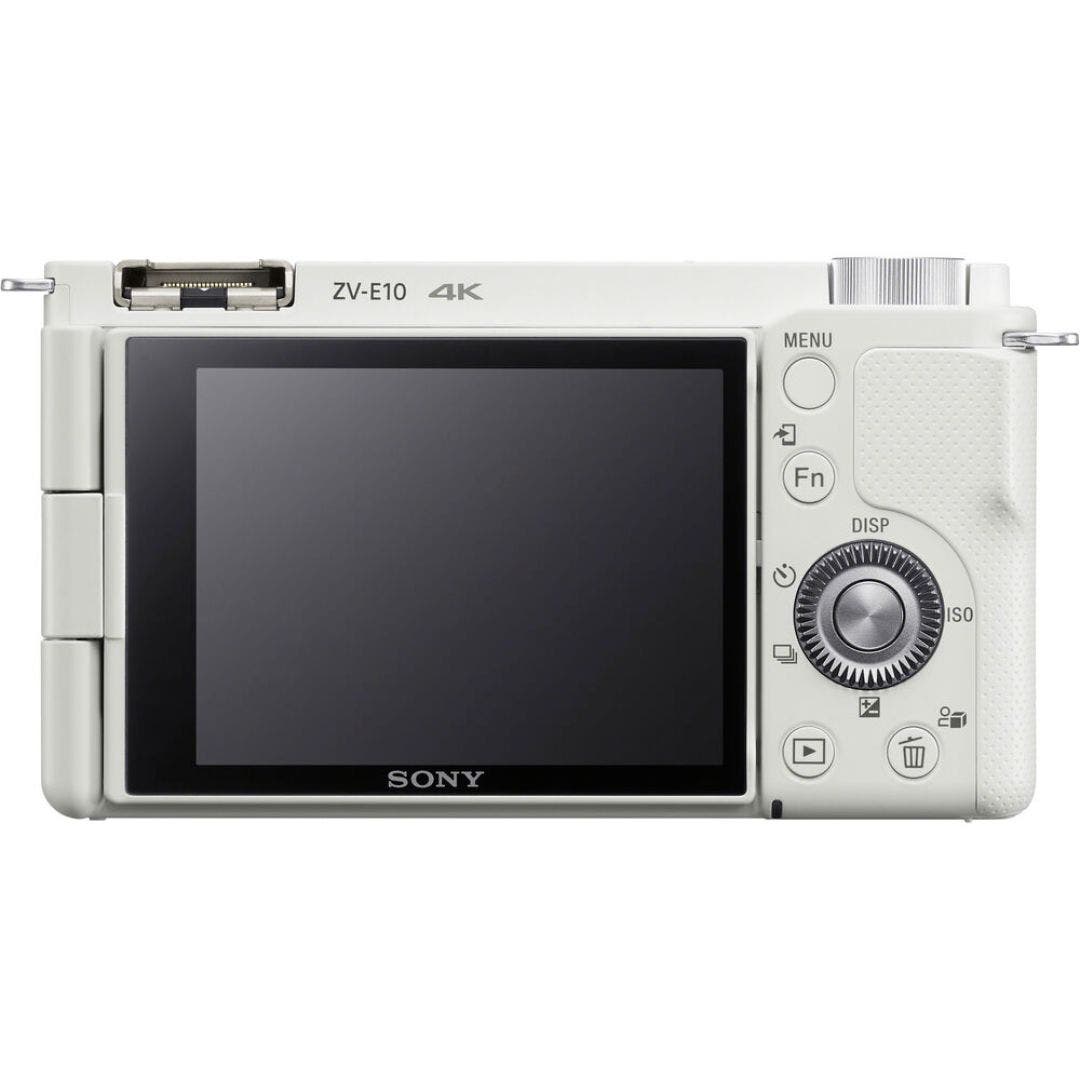 Sony ZV-E10 White with 16-50mm f/3.5-5.6 OSS II Lens Compact System Camera - additional product view