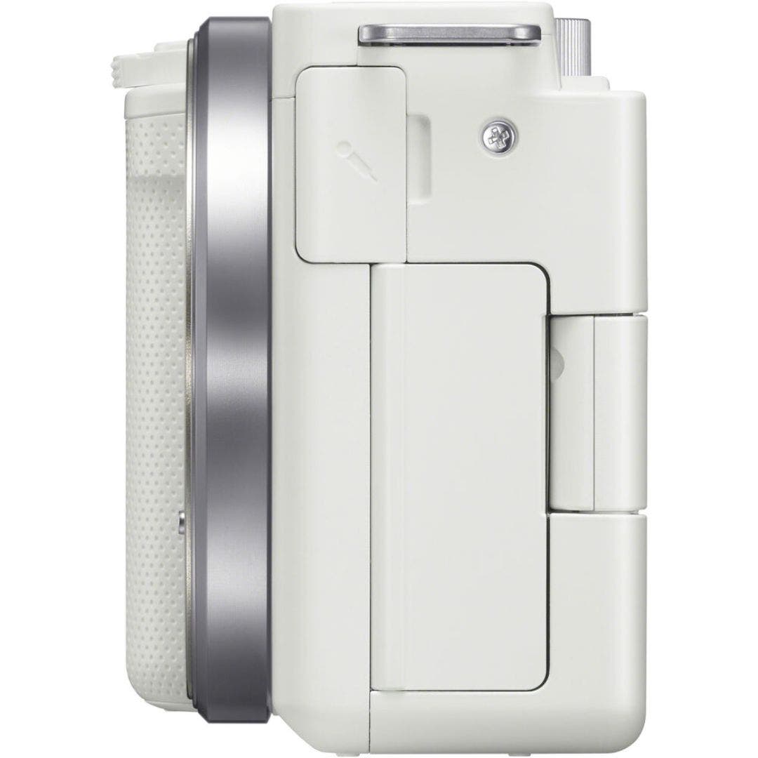 Sony ZV-E10 White with 16-50mm f/3.5-5.6 OSS II Lens Compact System Camera - additional product view