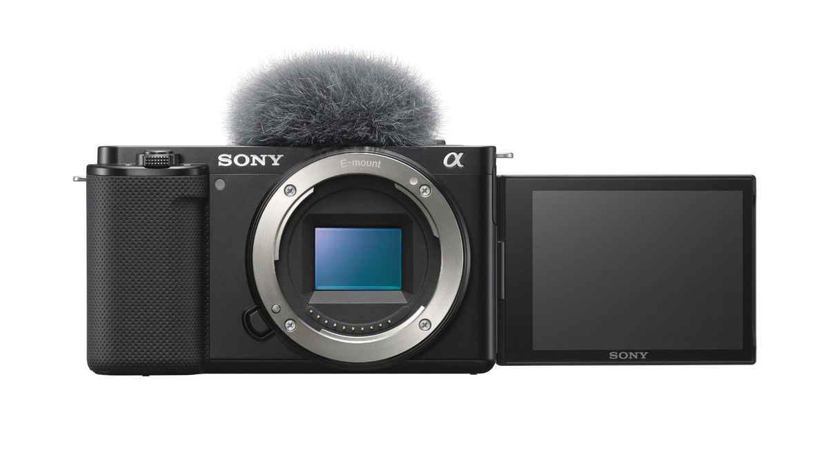 Sony ZVE10 Black Body w/16-50 mm f/3.5-5.6 Lens Compact System Camera - additional product view
