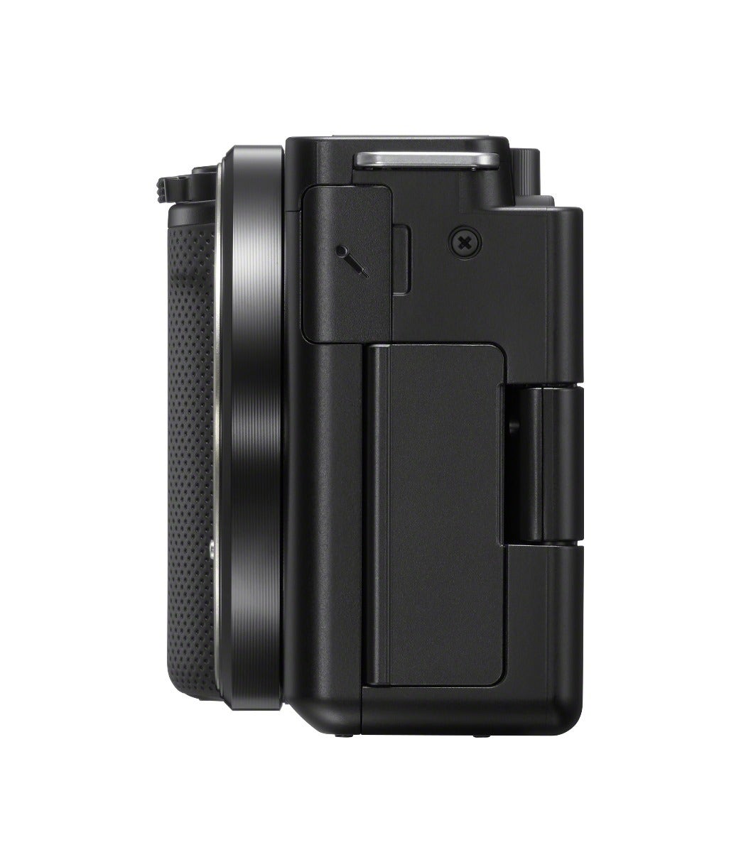 Sony ZVE10 Black Body w/16-50 mm f/3.5-5.6 Lens Compact System Camera - additional product view