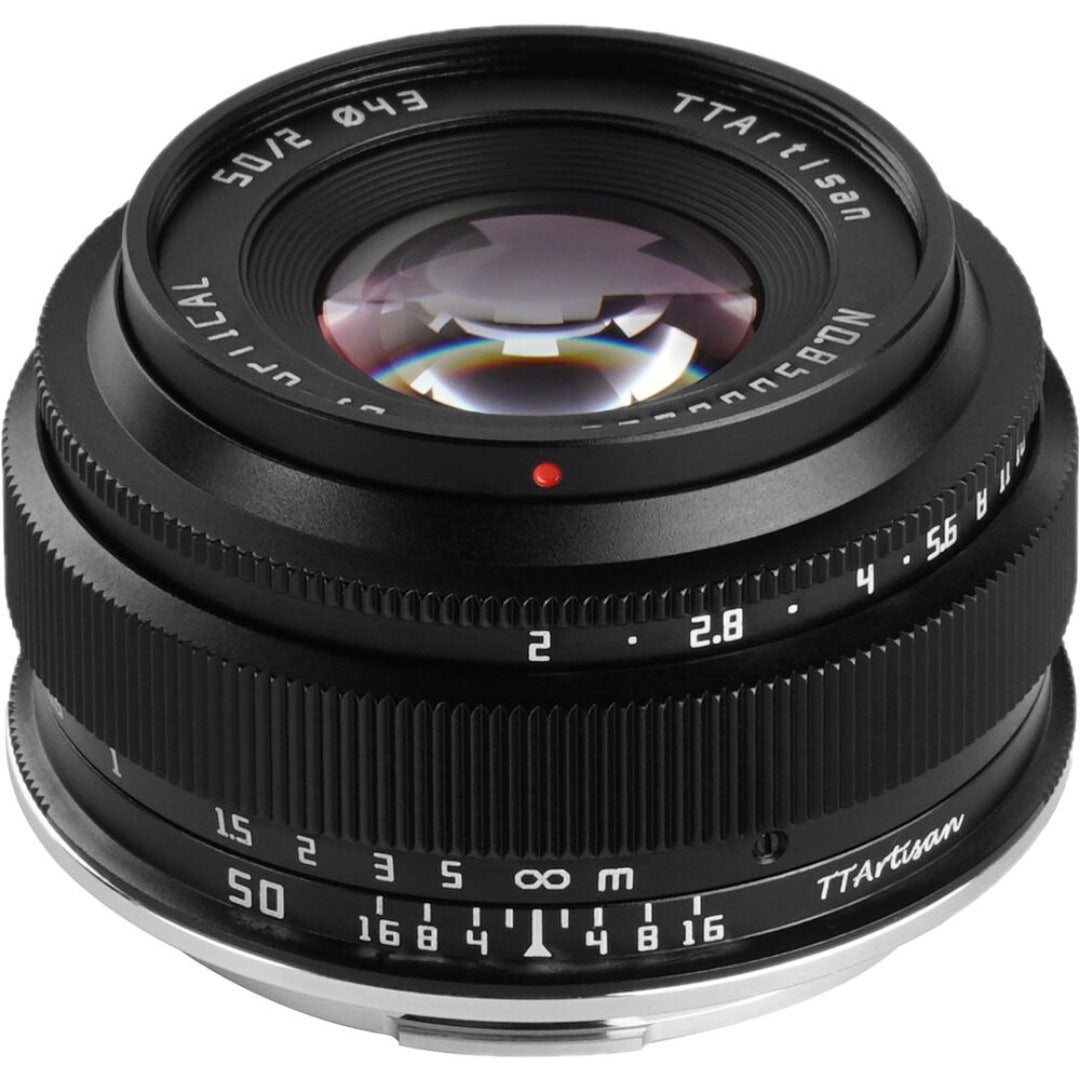 TTArtisan 50mm f/2 Nikon Z Mount Lens in black