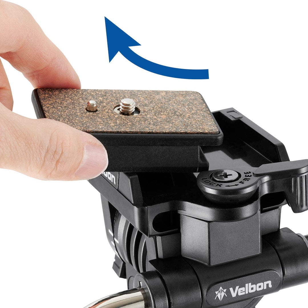 Velbon Videomate 538/F Aluminium Tripod - additional product view