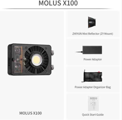 Zhiyun X100 100w COB Light - additional product view