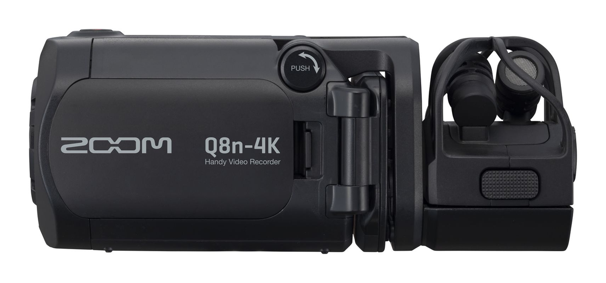 Zoom Q8n-4K Handy Video Recorder - Black - additional product view