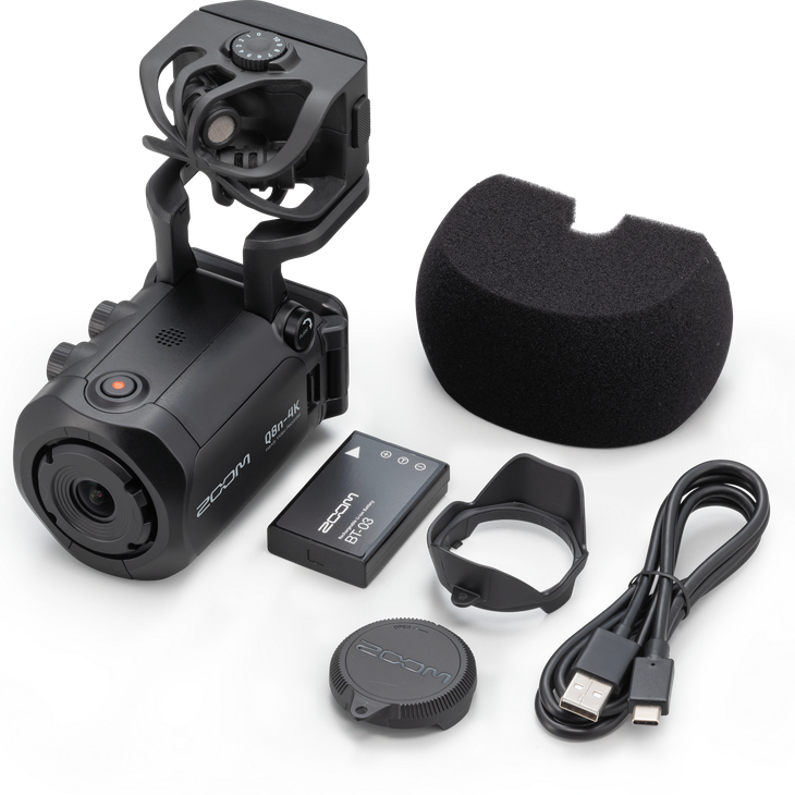 Zoom Q8n-4K Handy Video Recorder - Black - additional product view