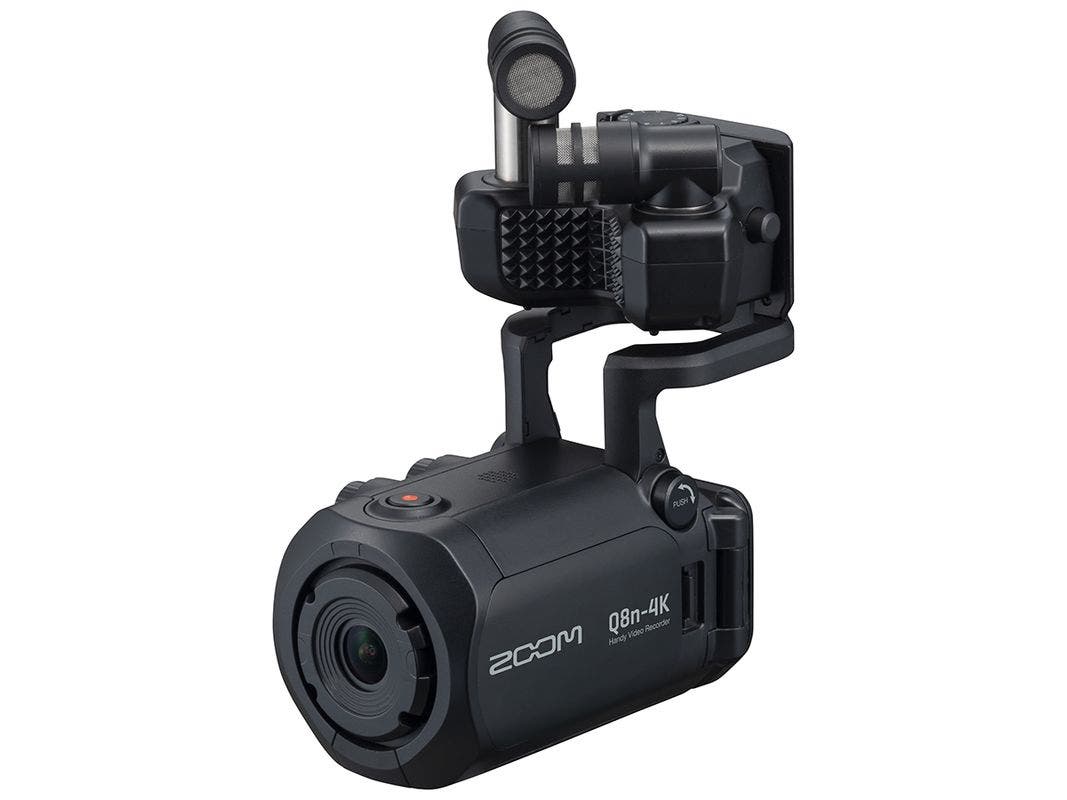 Zoom Q8n-4K Handy Video Recorder in Black