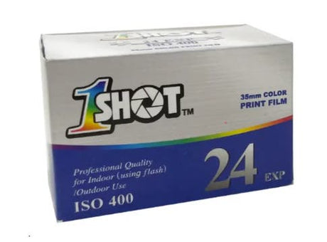 1SHOT 400 ISO 35mm colour negative film, 24 exposures