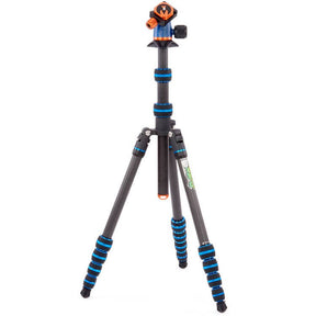 Blue 3 Legged Thing Punks Brian 2.0 carbon fibre tripod.