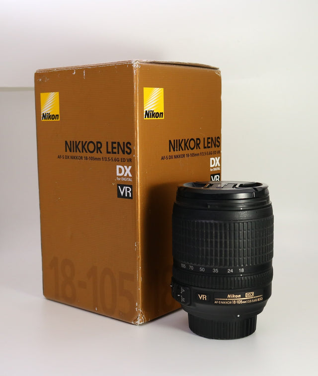 Nikon AF-S DX NIKKOR 18-105mm f/3.5-5.6G ED VR Lens