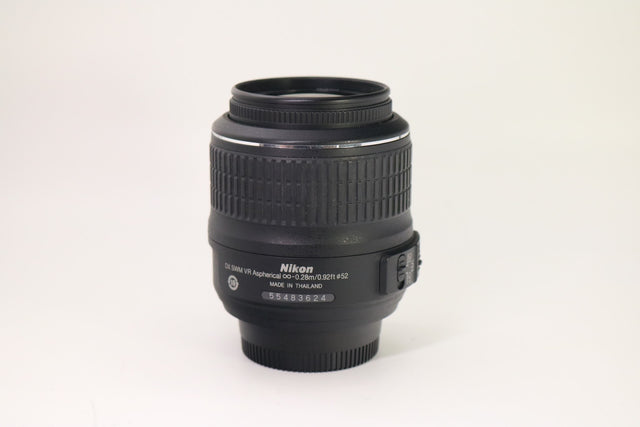 Nikon AF-S DX NIKKOR 18-55mm f/3.5-5.6G VR Lens (Manual Focus Only)