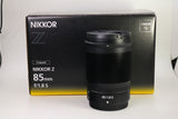 Nikon NIKKOR Z 85mm f/1.8 S Lens