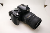 Pentax K-r DSLR Camera with Sigma 55-200mm f/4-5.6 Lens