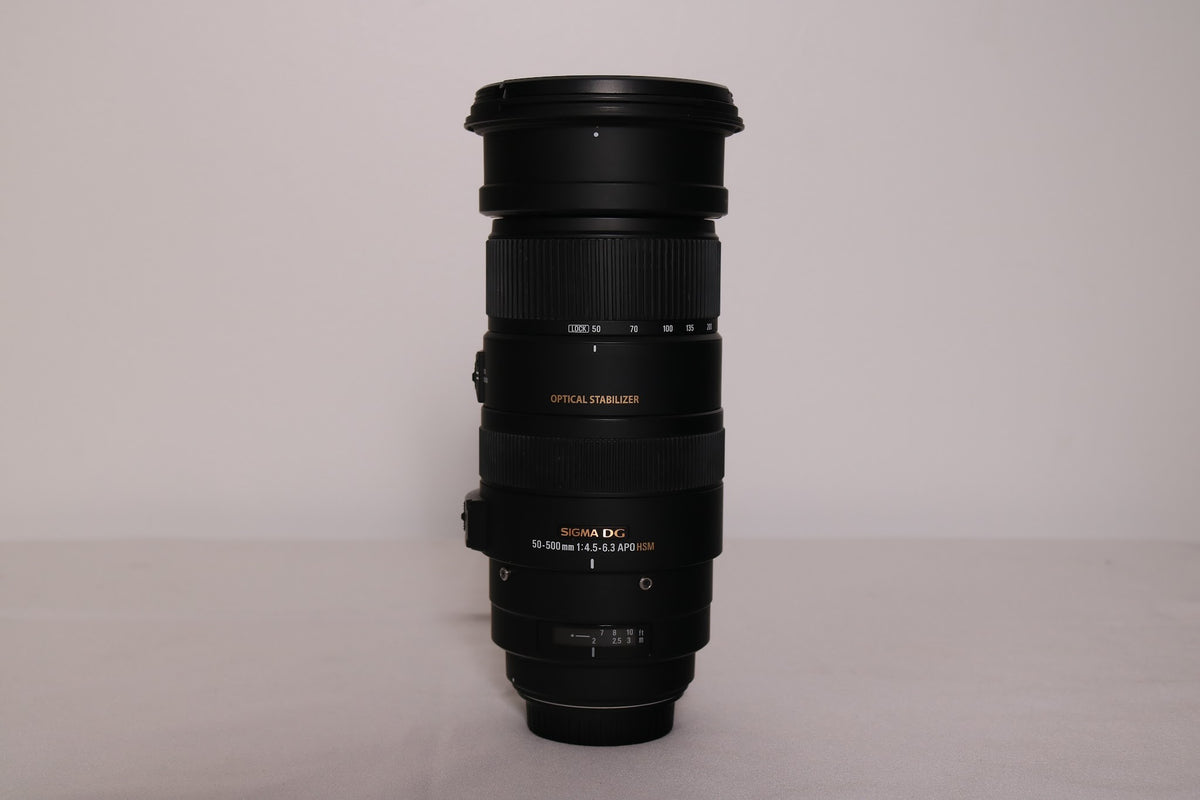 Sigma 50-500mm f/4.5-6.3 APO DG OS Lens for Canon EF