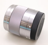 Sony E 50mm f/1.8 OSS Lens (Silver)