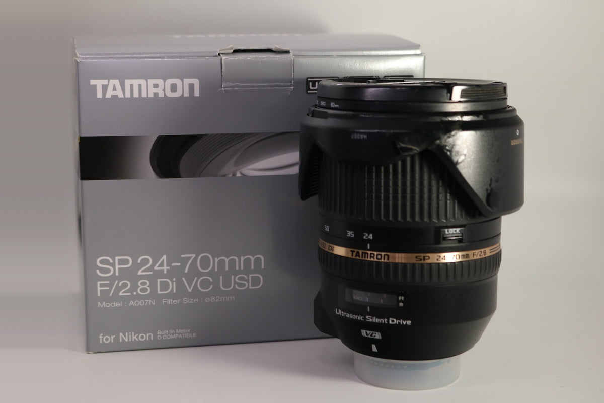 Tamron SP 24-70mm f/2.8 Di VC USD (A007) Lens for Nikon F