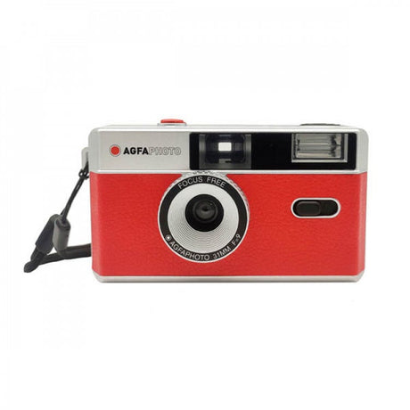 Red AgfaPhoto Reusable 35mm film camera