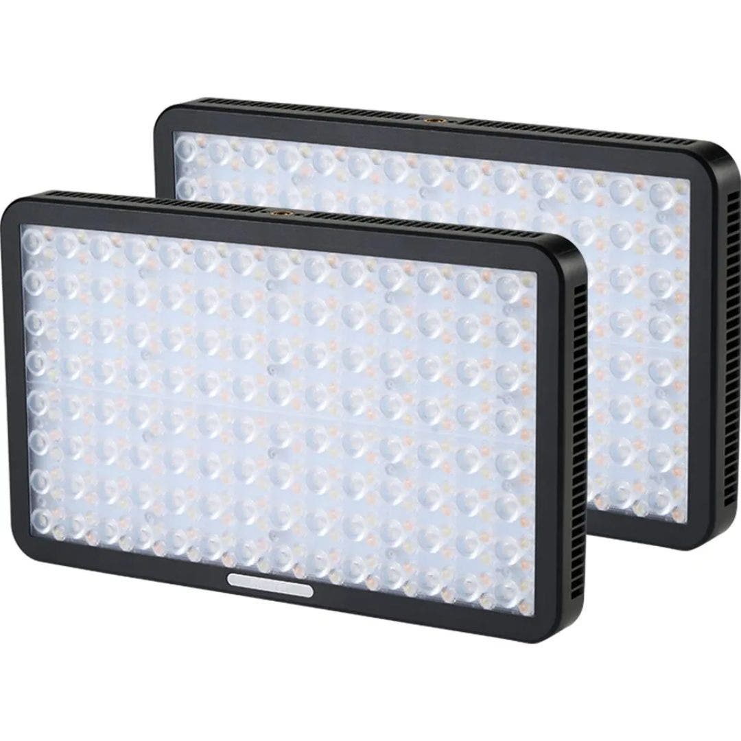 Amaran Pano 60C RGB LED panel 2 light kit in charcoal