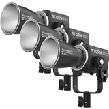 APUTURE STORM 80C 3 HEAD KIT INC ROLLING CARRY CAS - additional product view