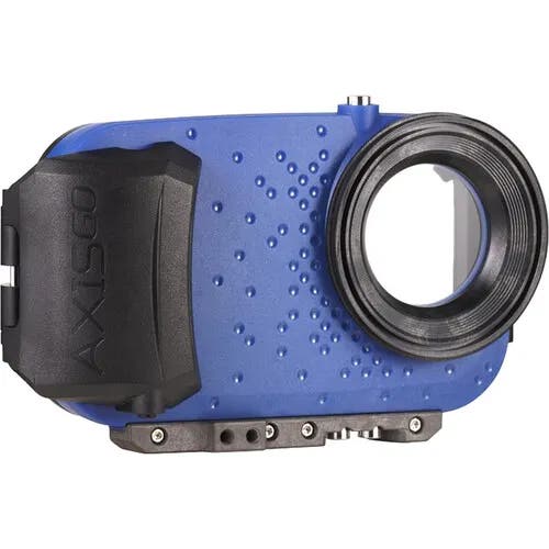 AquaTech AxisGO 11 Pro water housing in Ocean Blue