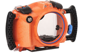 AquaTech EDGE BASE Sports Housing for Canon R5, orange