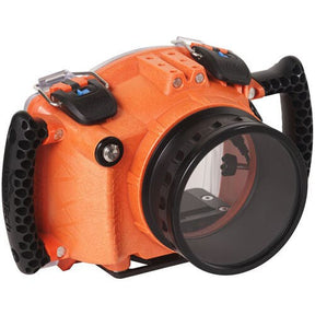 AquaTech EDGE BASE Sports Housing for Canon R6, orange